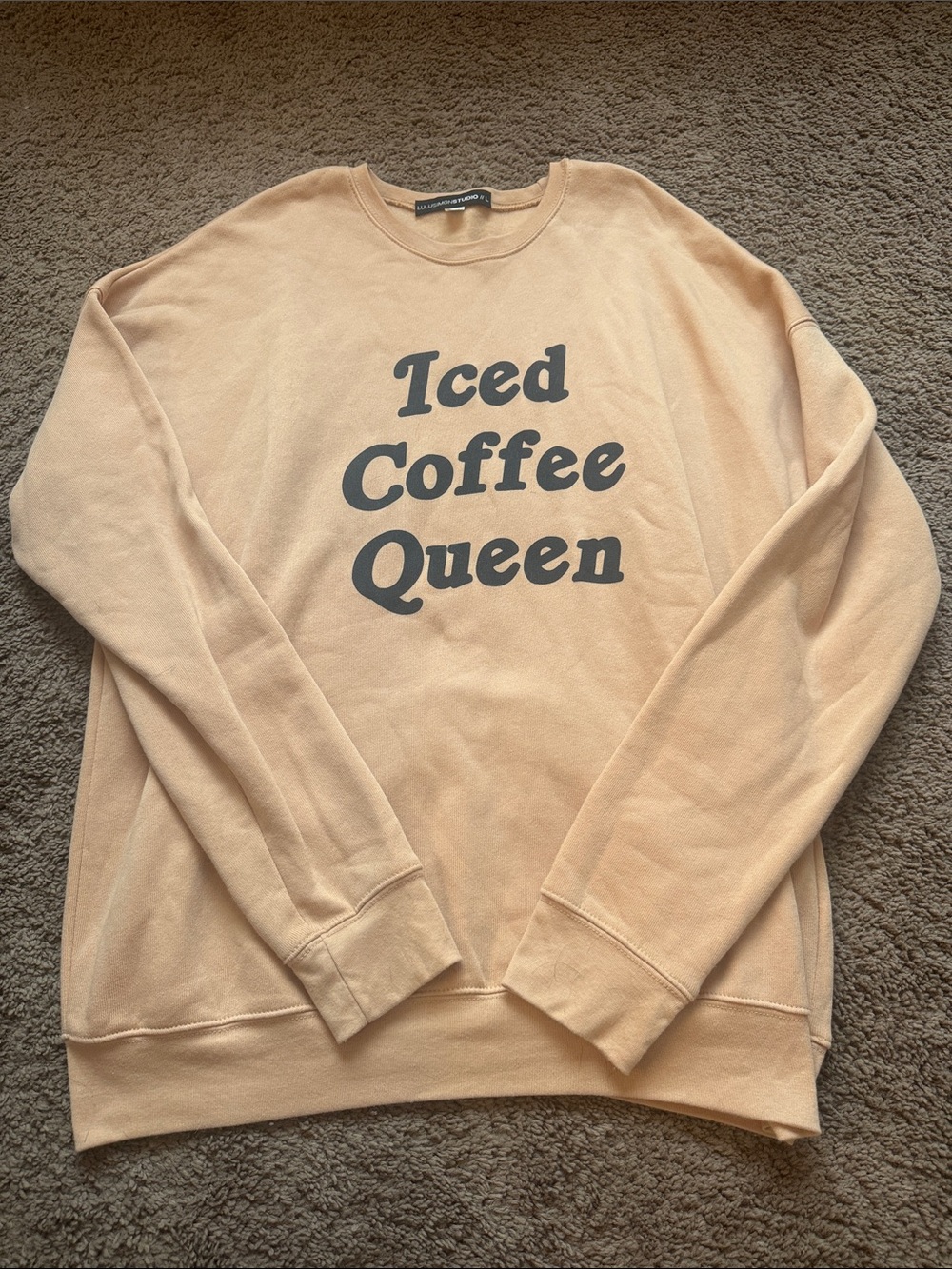 Vici Lulusimon Studio Coffee Sweatshirt